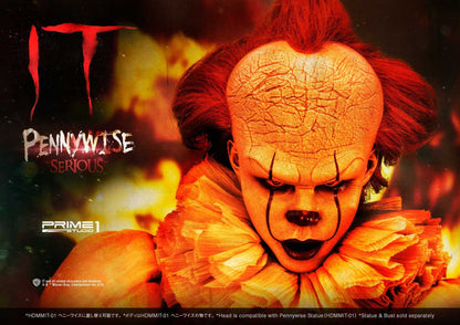 PRIME 1 STUDIOS - IT Pennywise The Clown 2 Bust 01 1:2 Scale