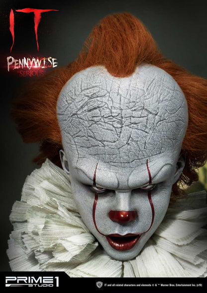 PRIME 1 STUDIOS - IT Pennywise The Clown 2 Bust 01 1:2 Scale