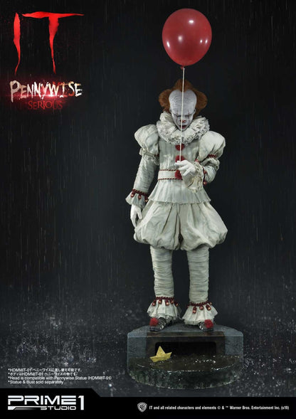 PRIME 1 STUDIOS - IT Pennywise The Clown 2 Bust 01 1:2 Scale