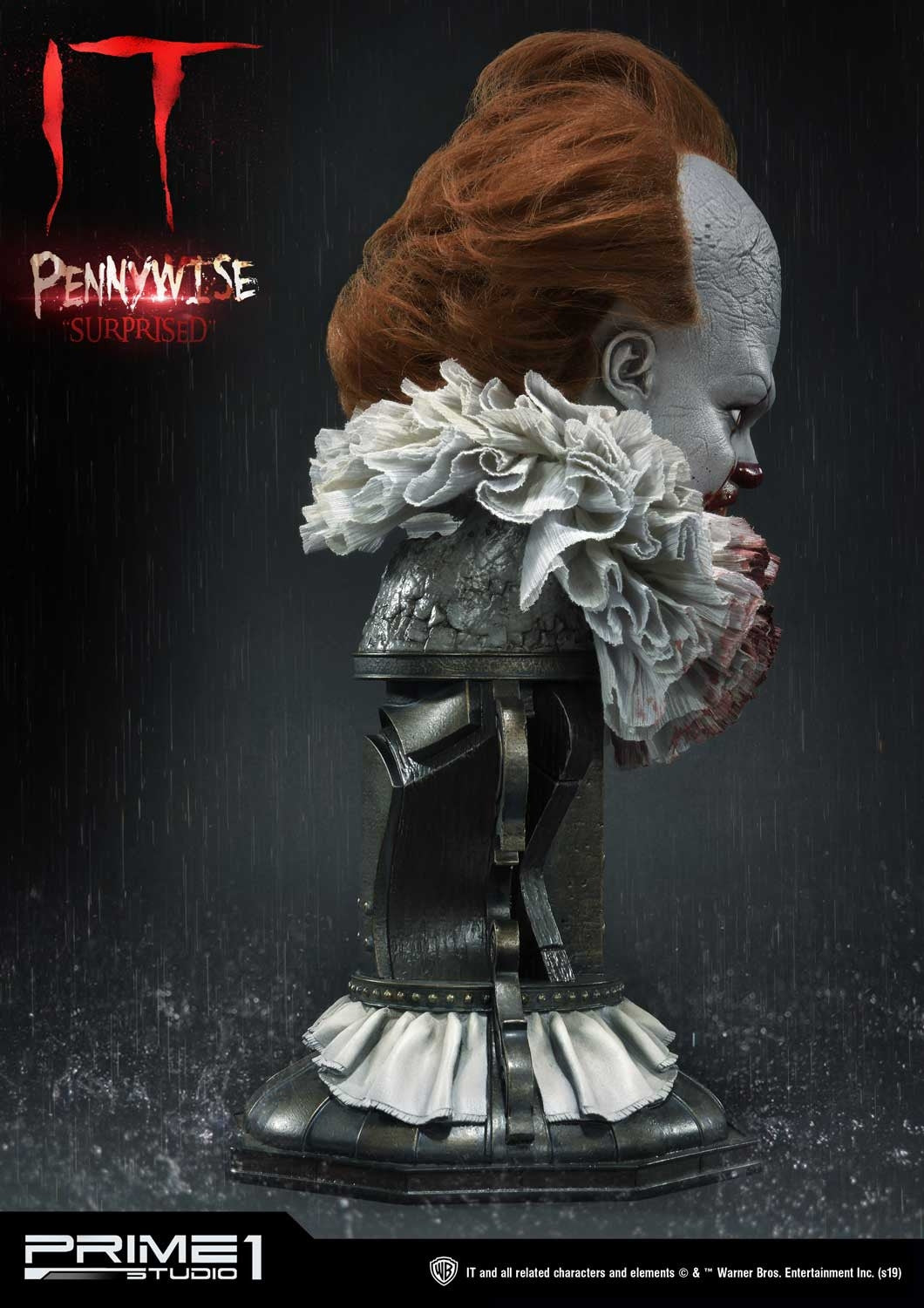 PRIME 1 STUDIOS - IT Pennywise The Clown 2 Bust 01 1:2 Scale