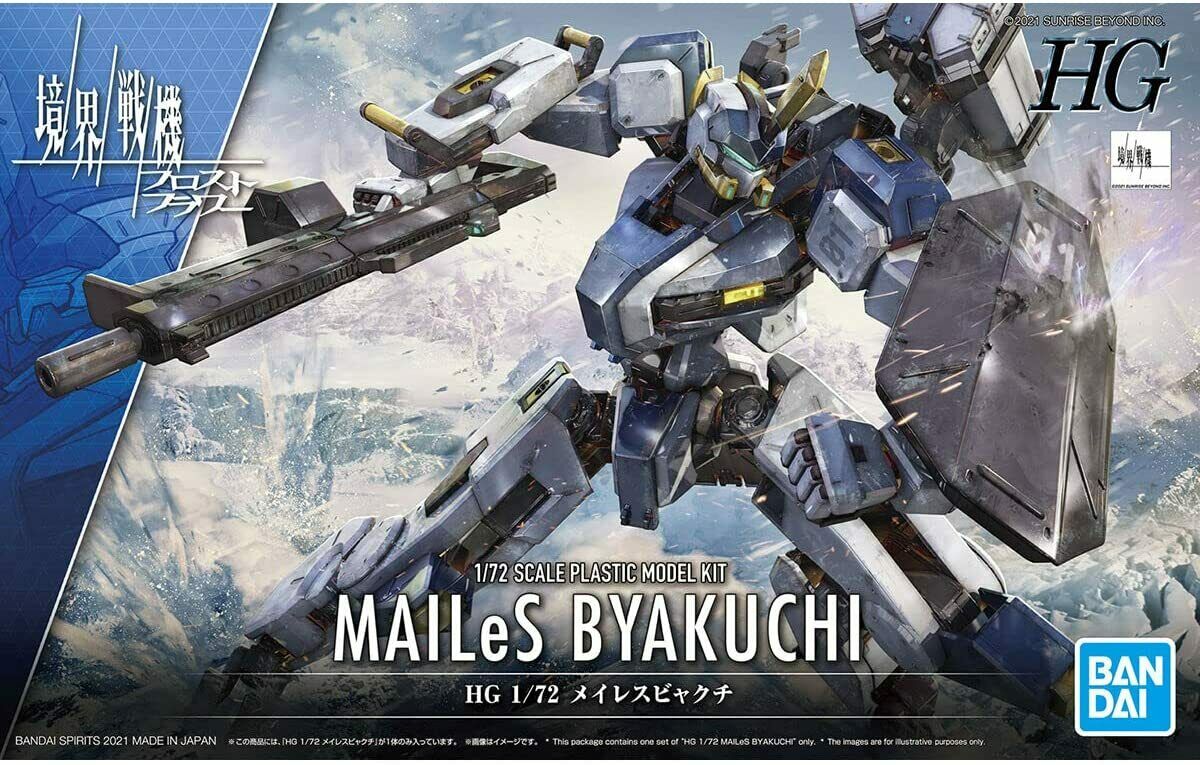 BANDAI MODEL KIT - Gunpla - HG Mailes Byakuchi #00 1/72