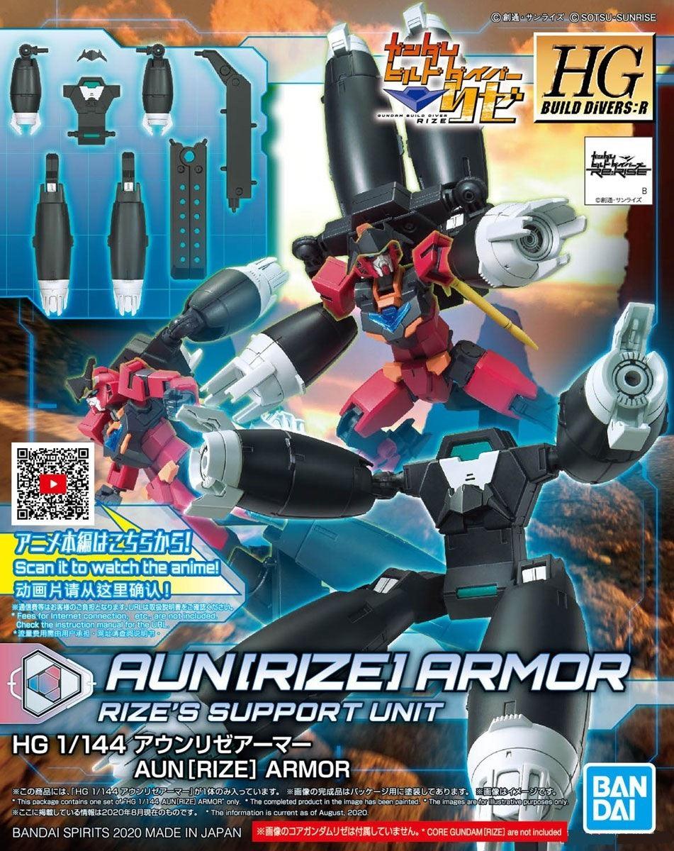 BANDAI - Gunpla - HG Build Diver R - Aun [Rize] Armor #035 1/144