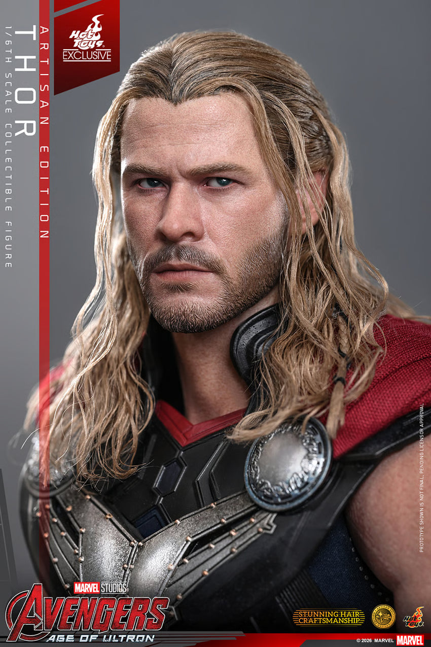 HOT TOYS - Avengers: Age of Ultron Action Figure 1/6 Thor (Artisan Edition) Hot Toys Exclusive  MMS867AE