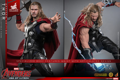 HOT TOYS - Avengers: Age of Ultron Action Figure 1/6 Thor (Artisan Edition) Hot Toys Exclusive  MMS867AE