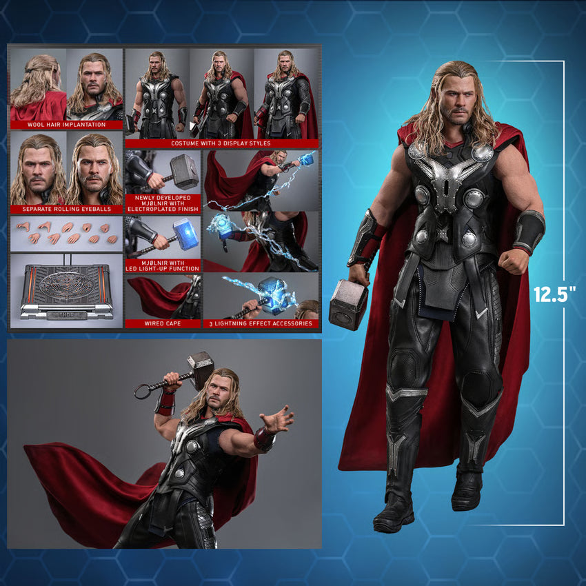 HOT TOYS - Avengers: Age of Ultron Action Figure 1/6 Thor (Artisan Edition) Hot Toys Exclusive  MMS867AE