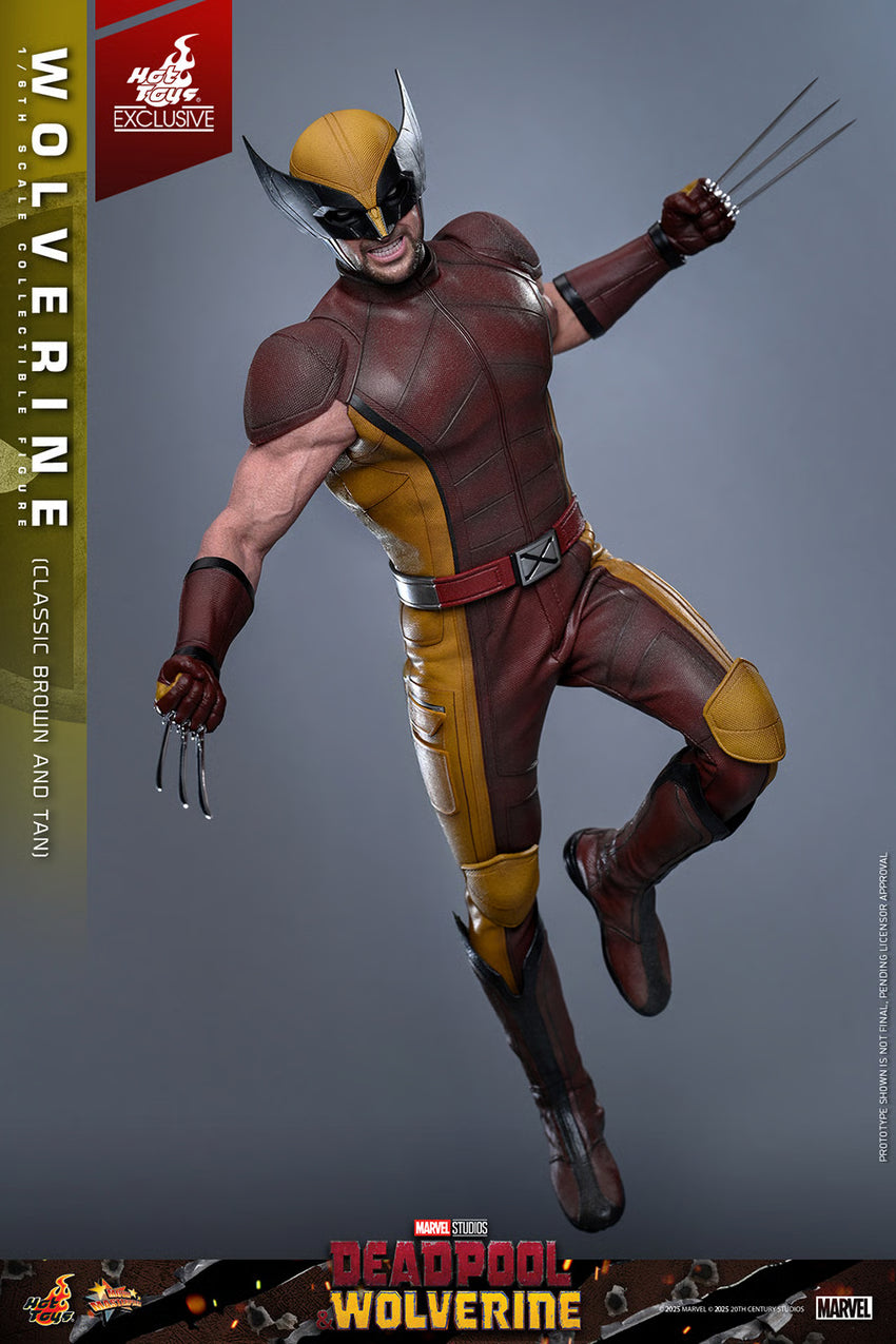 HOT TOYS - Wolverine (Classic Brown and Tan)  MMS831