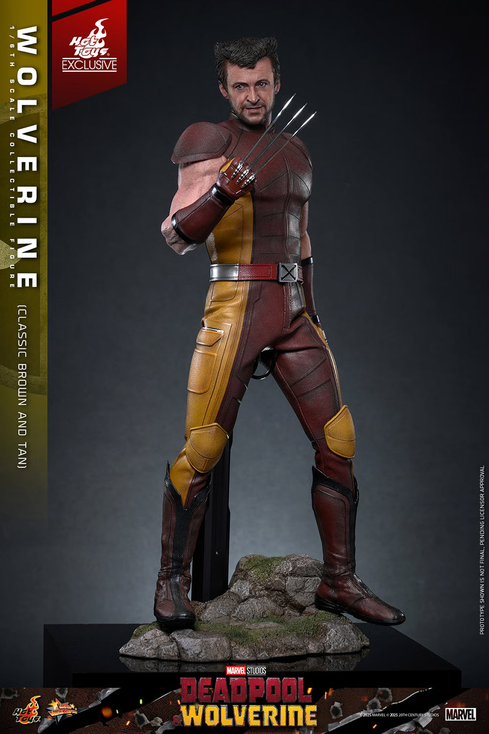 HOT TOYS - Wolverine (Classic Brown and Tan)  MMS831
