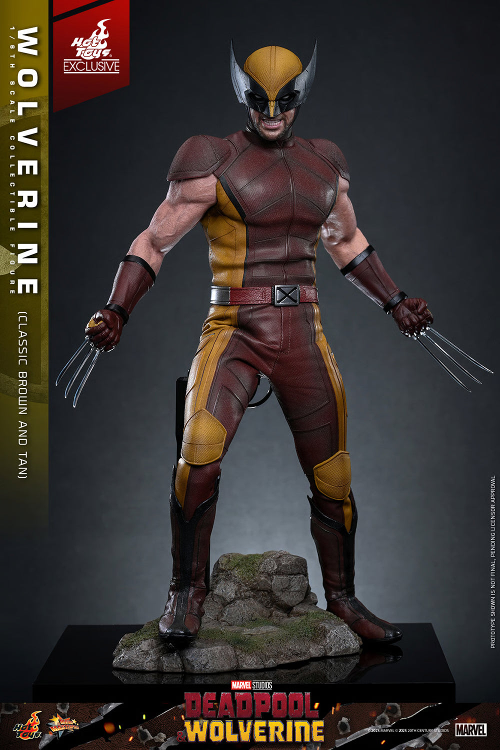 HOT TOYS - Wolverine (Classic Brown and Tan)  MMS831