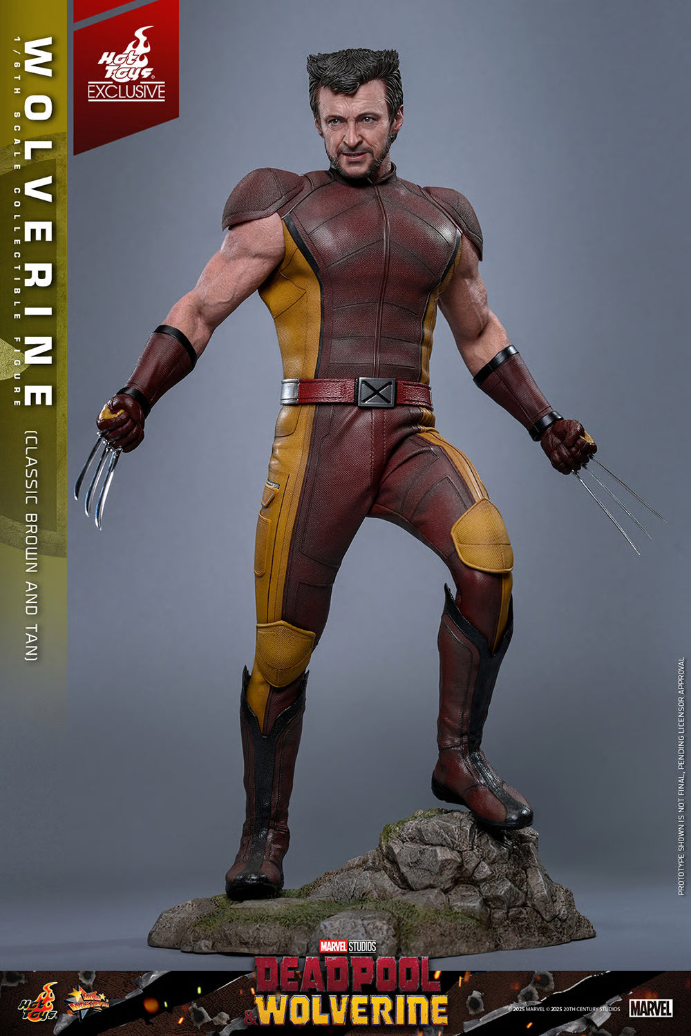 HOT TOYS - Wolverine (Classic Brown and Tan)  MMS831