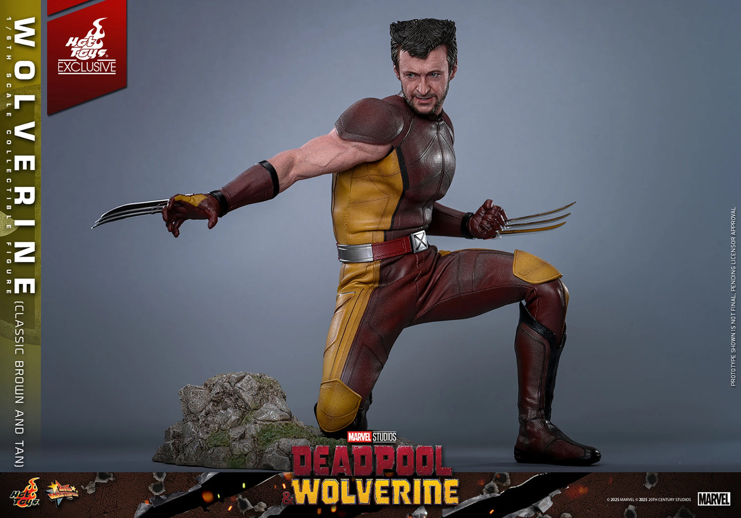 HOT TOYS - Wolverine (Classic Brown and Tan)  MMS831