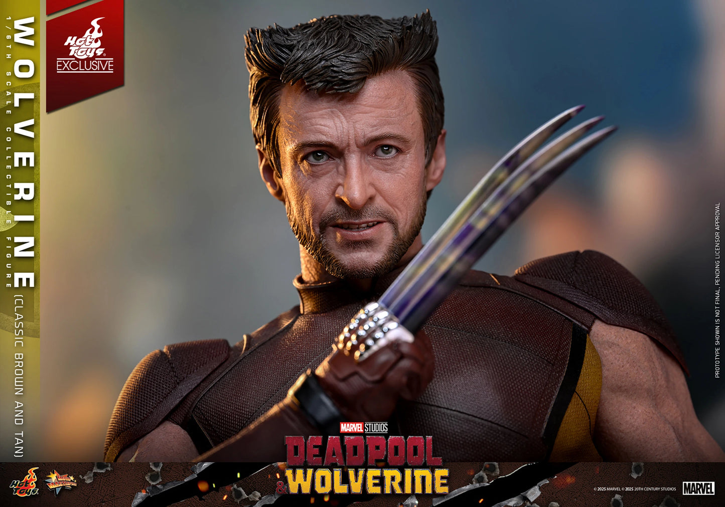 HOT TOYS - Wolverine (Classic Brown and Tan)  MMS831