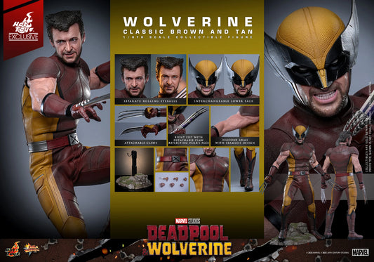 HOT TOYS - Wolverine (Classic Brown and Tan)  MMS831