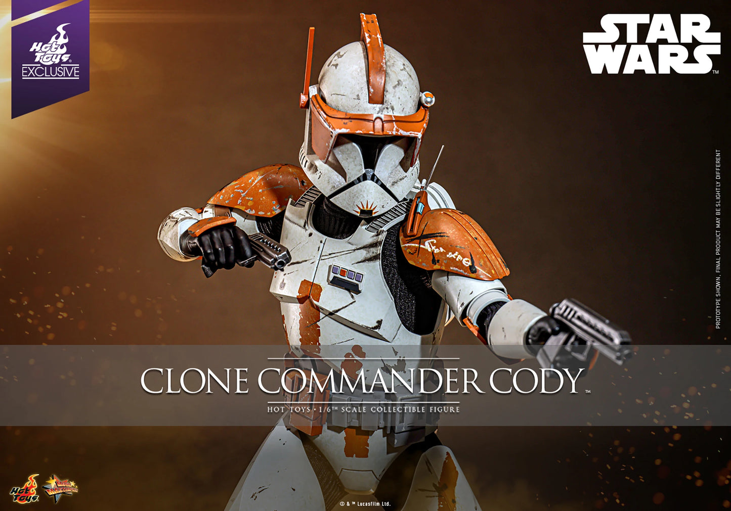HOT TOYS - Clone Commander Cody Limited Edition: 3000  MMS796