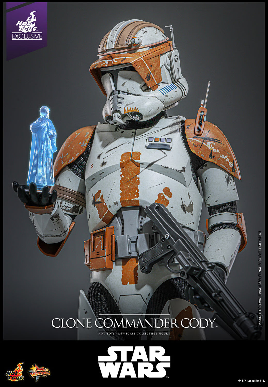 HOT TOYS - Clone Commander Cody Limited Edition: 3000  MMS796