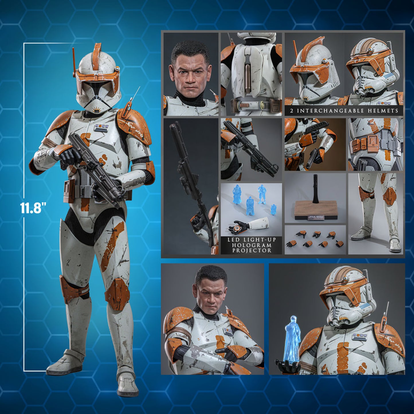 HOT TOYS - Clone Commander Cody Limited Edition: 3000  MMS796
