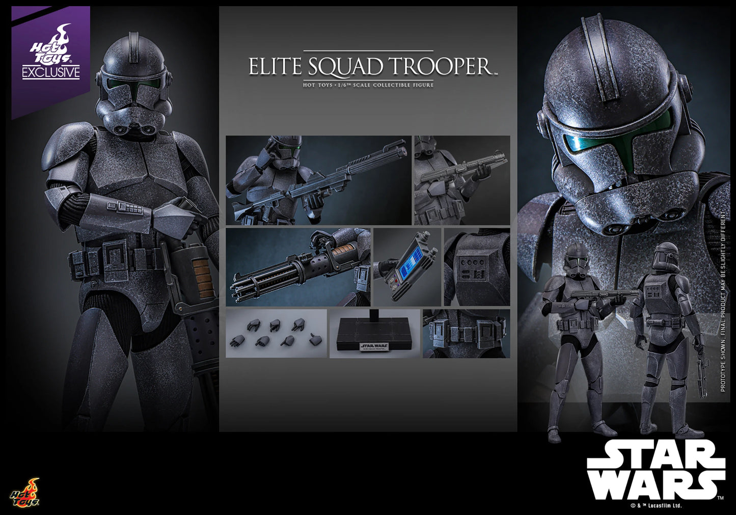 HOT TOYS - Elite Squad Trooper Limited Edition: 1500  TMS150