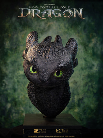ELITE CREATURE COLLECTIBLES - Toothless Life Size Bust