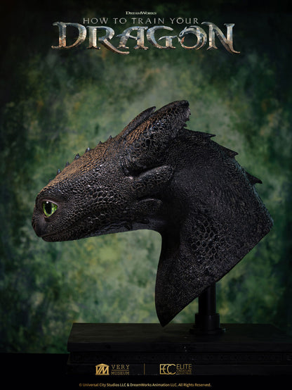 ELITE CREATURE COLLECTIBLES - Toothless Life Size Bust