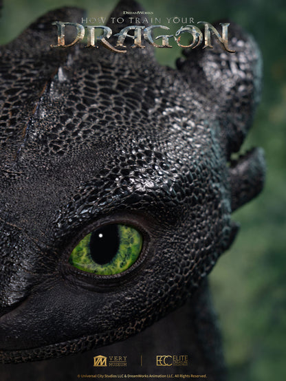 ELITE CREATURE COLLECTIBLES - Toothless Life Size Bust