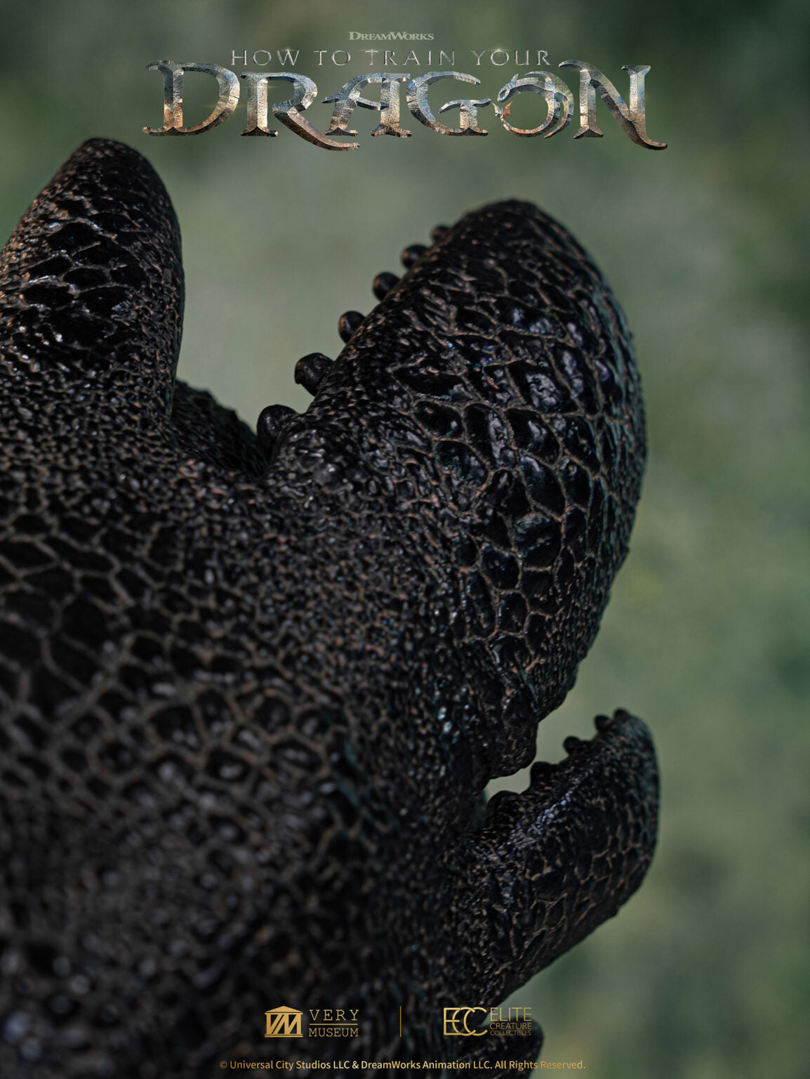 ELITE CREATURE COLLECTIBLES - Toothless Life Size Bust