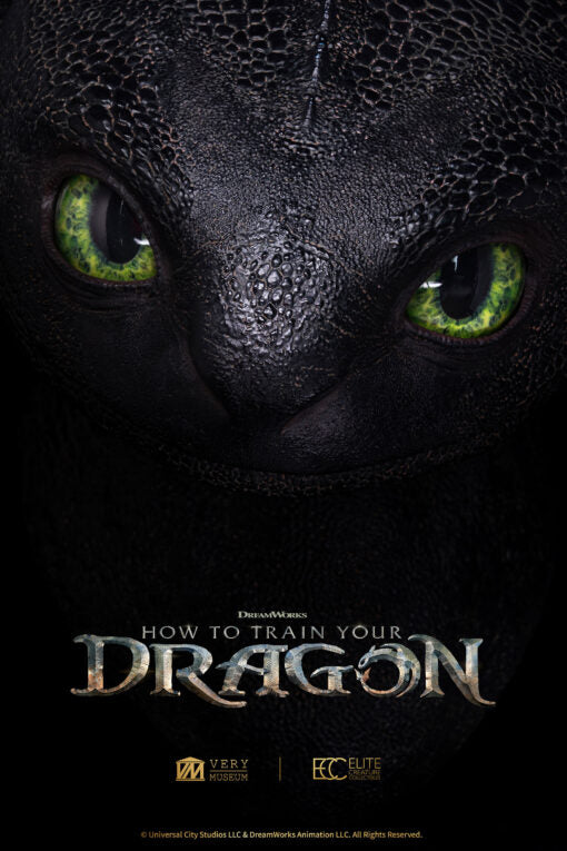 ELITE CREATURE COLLECTIBLES - Toothless Life Size Bust