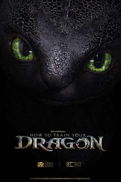 ELITE CREATURE COLLECTIBLES - Toothless Life Size Bust