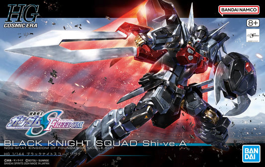 BANDAI MODEL KIT - HG Cosmic Era Black Knight Squad Shi-ve.A 1/144  #245