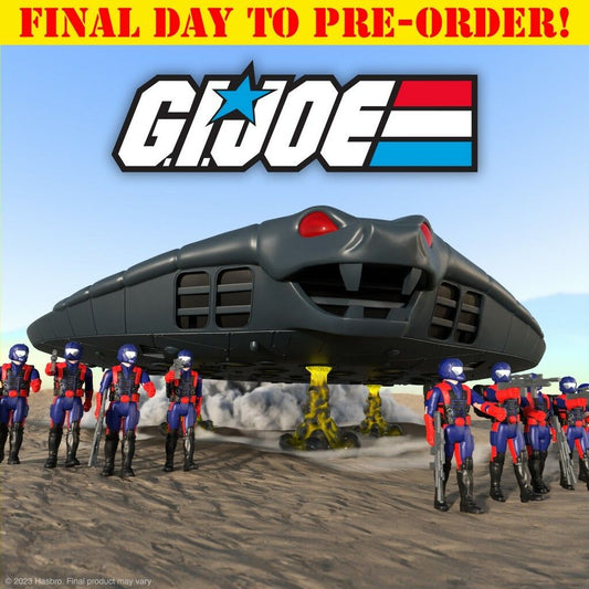 SUPER 7 - G.I. Joe: Ultimates - Cobra Mothership Playset
