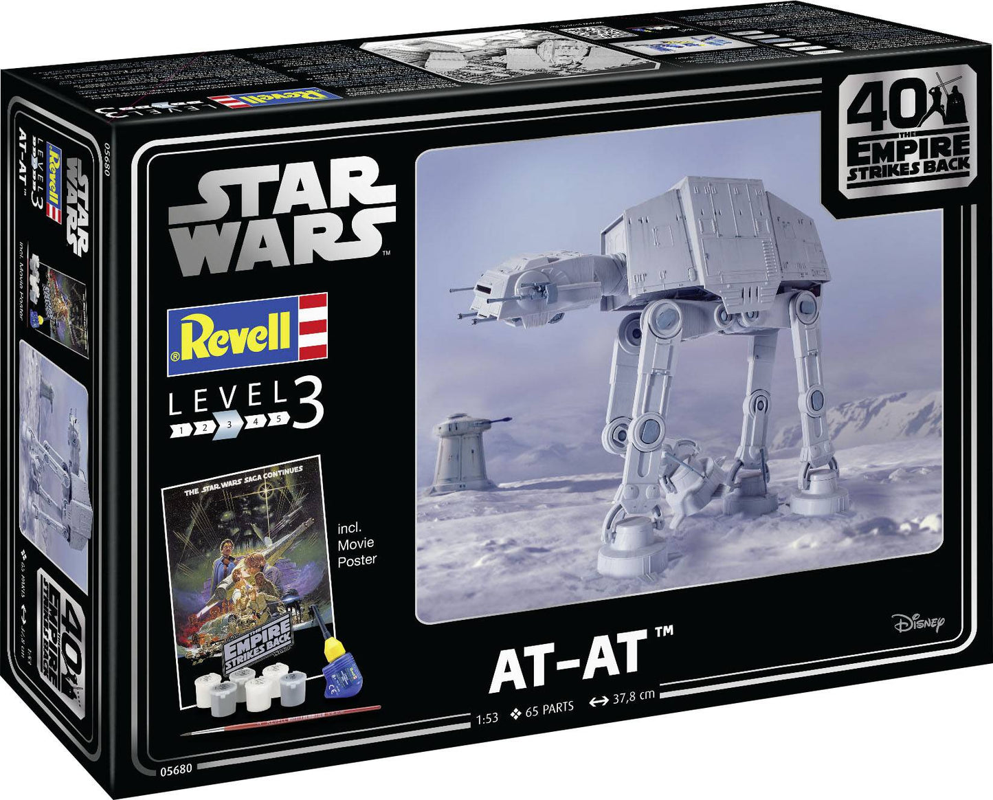 REVELL - Star Wars 153 AT-AT 40Th Anniversary The Empire Strike Back Lev.3