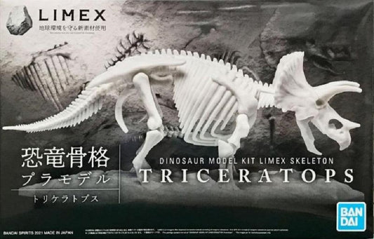 BANDAI MODEL KIT - Dinosaurus Limex Triceratops MK Skeleton