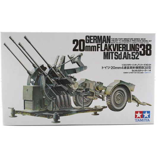 TAMIYA - German 20mm Flakvierling 38  1/35