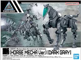 BANDAI MODEL KIT - 30MM ex arm vehicle horse mecha dark gray 1/144  #EV-16