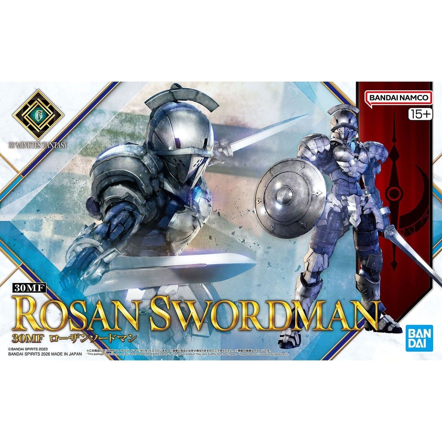 BANDAI MODEL KIT - 30mf Rosan Swordman #17