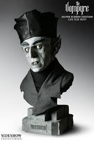 SIDESHOW - Universal Monsters Silver Screen - Nosferatu The Vampyre- Life Size Bust 1:1