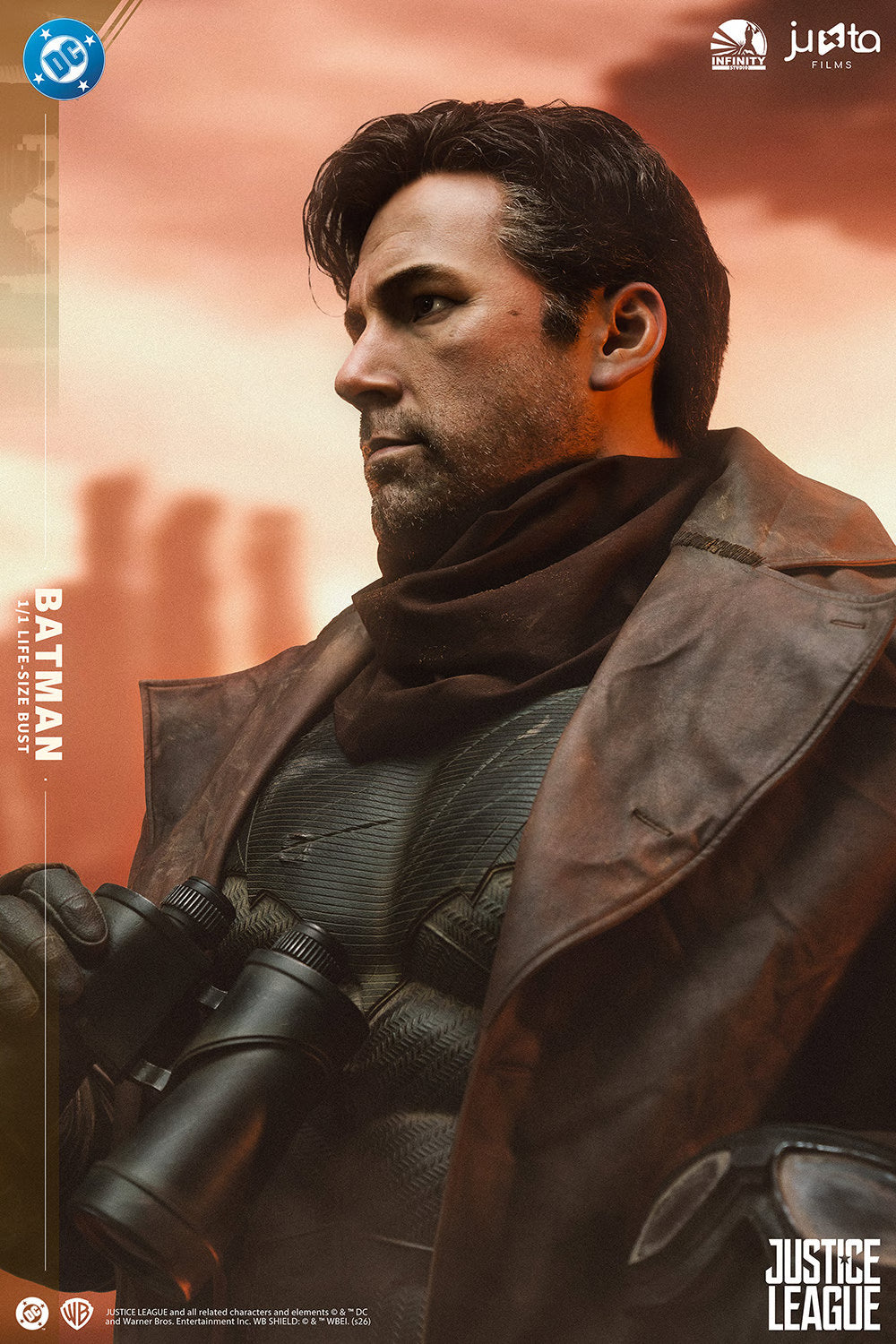 INFINITY STUDIO - Zack Snyder´s Justice League Life Size Bust 1/1 Knightmare Batman