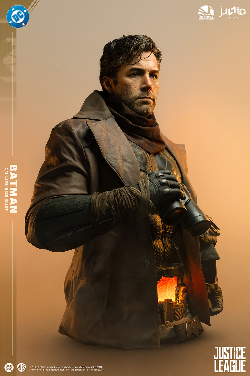 INFINITY STUDIO - Zack Snyder´s Justice League Life Size Bust 1/1 Knightmare Batman