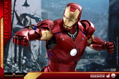 HOT TOYS - Marvel - Iron Man - Mark III - 1:4 Action Doll QS011