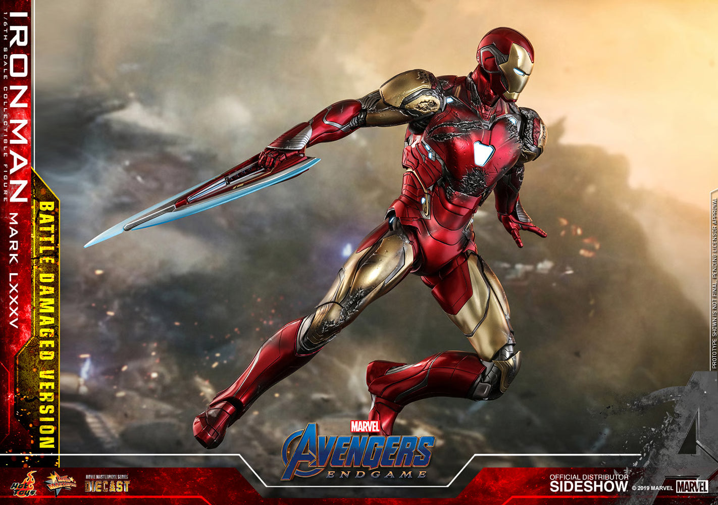 HOT TOYS - Iron Man Mark LXXXV (Battle Damaged Version) Special Edition  MMS543D33
