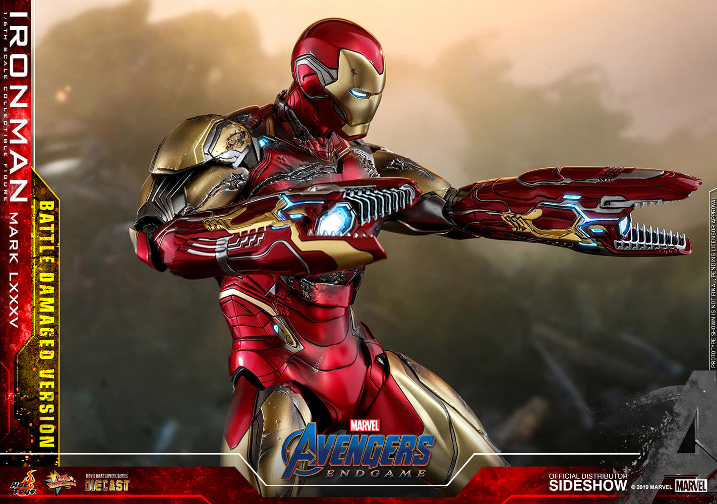 HOT TOYS - Iron Man Mark LXXXV (Battle Damaged Version) Special Edition  MMS543D33