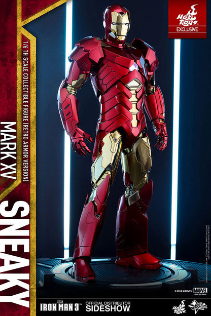 HOT TOYS - Iron Man Mark XV - Sneaky Retro Armor Version  MMS396