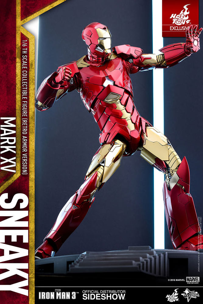 HOT TOYS - Iron Man Mark XV - Sneaky Retro Armor Version  MMS396