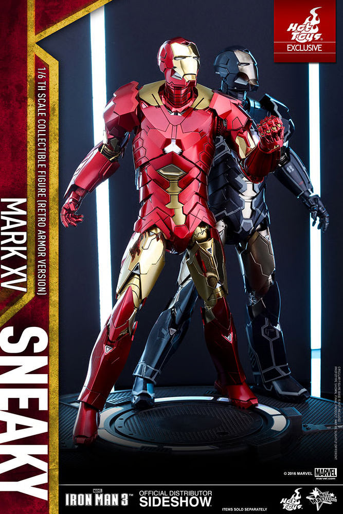 HOT TOYS - Iron Man Mark XV - Sneaky Retro Armor Version  MMS396