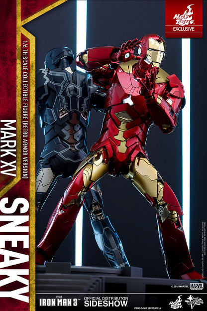 HOT TOYS - Iron Man Mark XV - Sneaky Retro Armor Version  MMS396