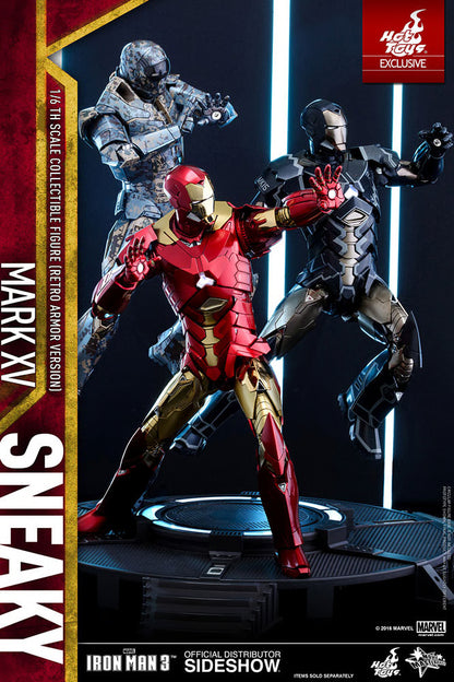 HOT TOYS - Iron Man Mark XV - Sneaky Retro Armor Version  MMS396