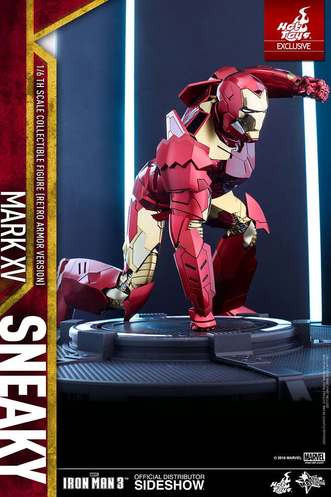 HOT TOYS - Iron Man Mark XV - Sneaky Retro Armor Version  MMS396