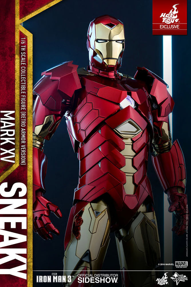 HOT TOYS - Iron Man Mark XV - Sneaky Retro Armor Version  MMS396