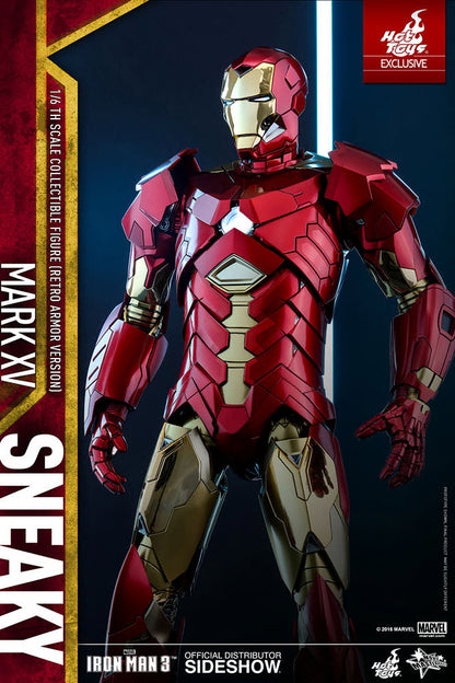 HOT TOYS - Iron Man Mark XV - Sneaky Retro Armor Version  MMS396