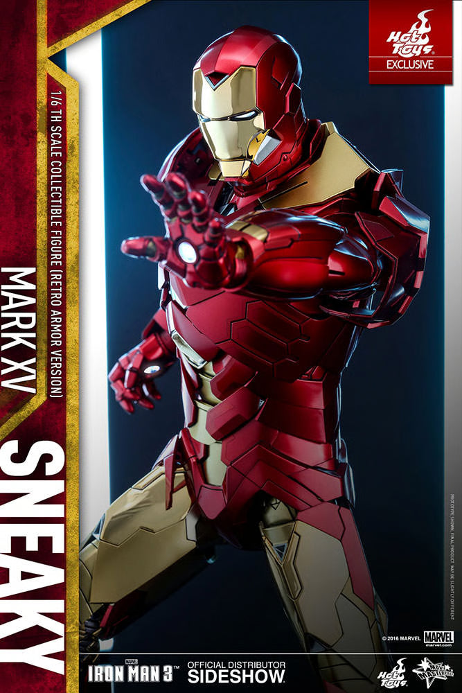 HOT TOYS - Iron Man Mark XV - Sneaky Retro Armor Version  MMS396