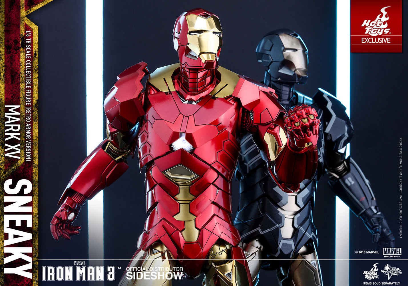 HOT TOYS - Iron Man Mark XV - Sneaky Retro Armor Version  MMS396