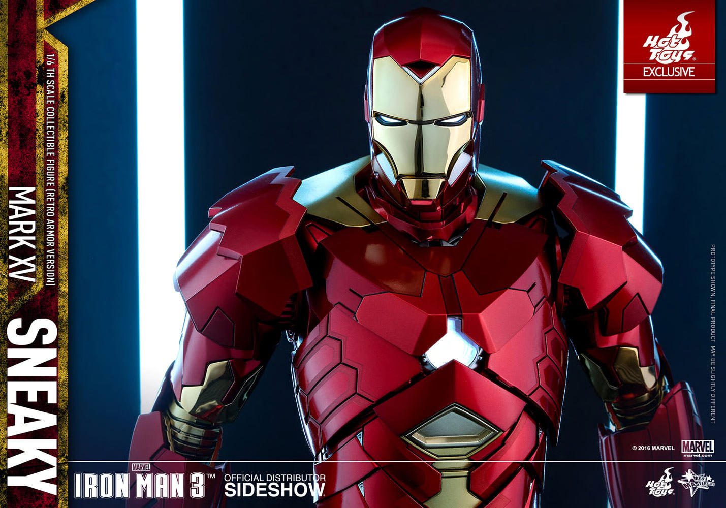 HOT TOYS - Iron Man Mark XV - Sneaky Retro Armor Version  MMS396